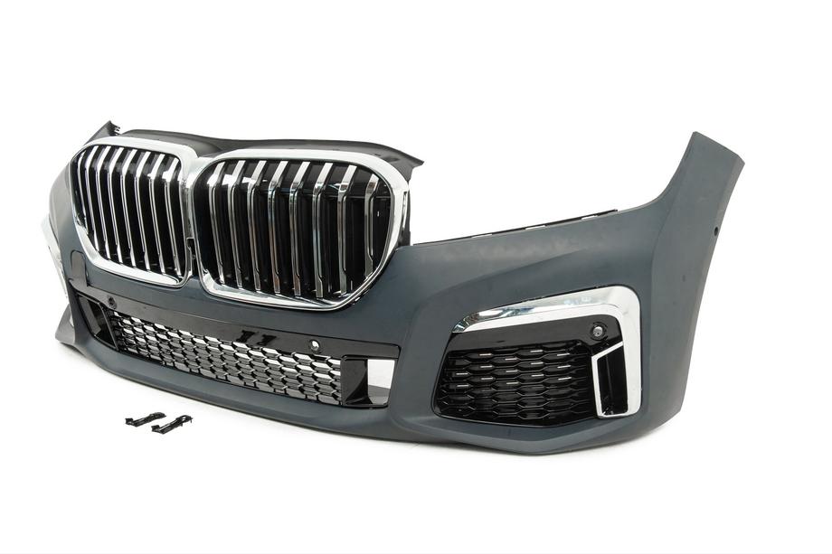 BMW 7-serien F01/F02 2008–2015 Facelift-kit för G12 M760 (utan byte av bagagelucka och bakskärmar) Foto 21