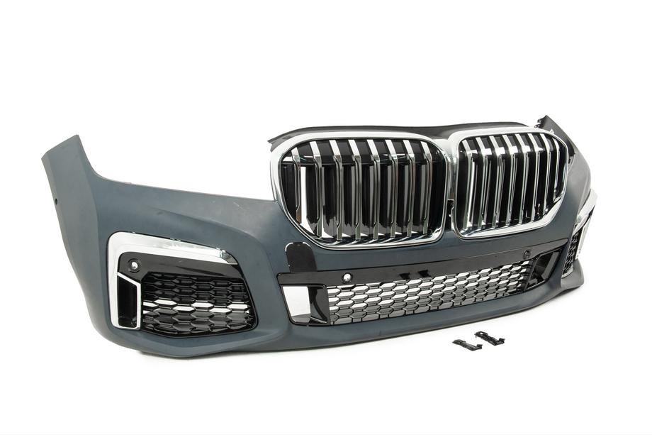 BMW 7-serien F01/F02 2008–2015 Facelift-kit för G12 M760 (utan byte av bagagelucka och bakskärmar) Foto 22