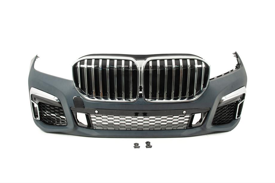BMW 7-serien F01/F02 2008–2015 Facelift-kit för G12 M760 (utan byte av bagagelucka och bakskärmar) Foto 24