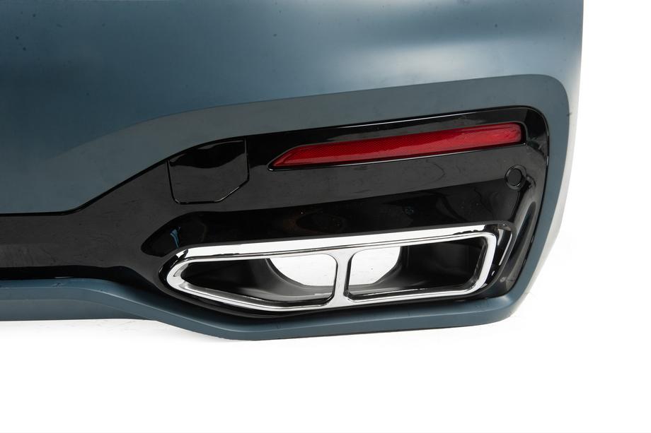 BMW 7-serien F01/F02 2008–2015 Facelift-kit för G12 M760 (utan byte av bagagelucka och bakskärmar) Foto 41