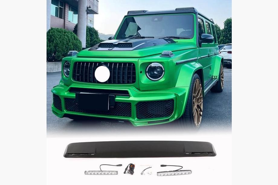 Mercedes G-Class W463 2018–2024 AMG-Design bakrutespoiler (kolfiber) Image