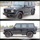 Mercedes G-Class W463 2018–2024 Kolfiberkåpor för framskärmar foto 5