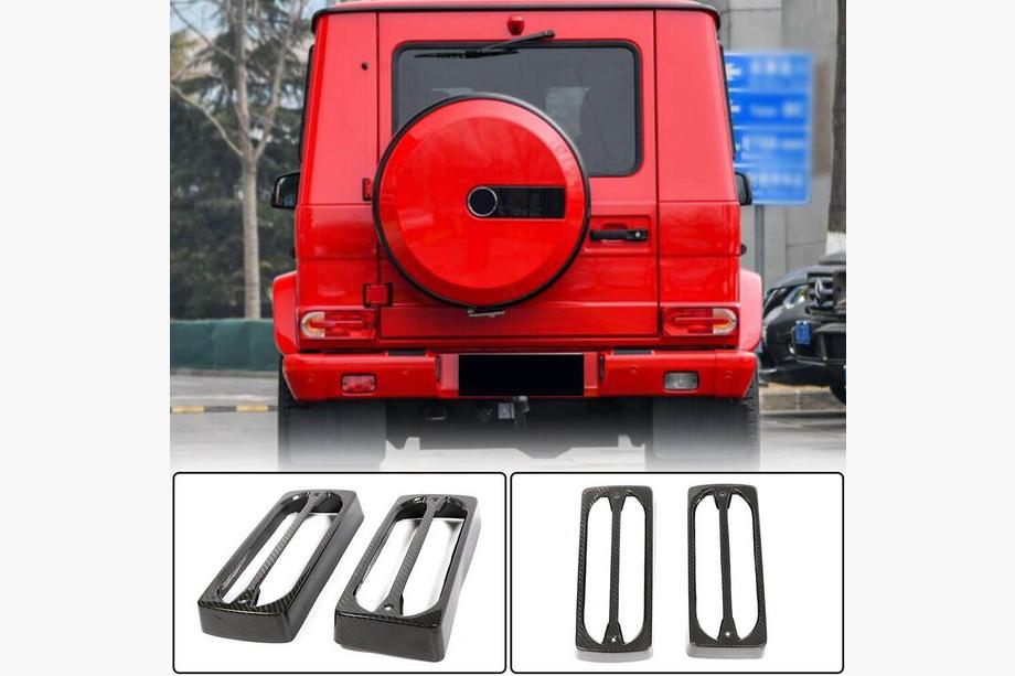 Mercedes G class W463 1990–2018 Bakljuskåpor (dry carbon) Foto 1