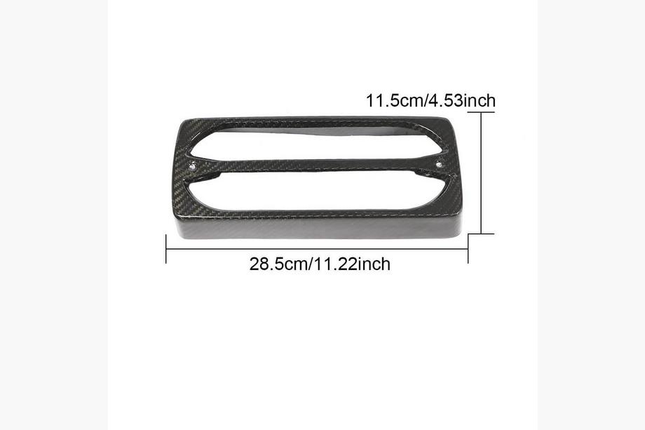 Mercedes G class W463 1990–2018 Bakljuskåpor (dry carbon) Foto 6