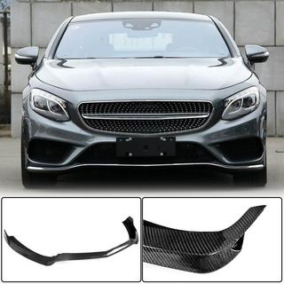 Frontläpp till främre stötfångare Lip V1 (för AMG-Line 2015-2018, kolfiber) foto 1
