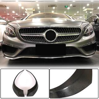 Kolfiber frontstötfångarinsatser (för AMG-Line 2015-2018) foto 2