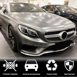 Kolfiber frontstötfångarinsatser (för AMG-Line 2015-2018) foto 4
