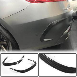 Bakre stötfångarskydd (för AMG / AMG-Line, kolfiber) foto 1