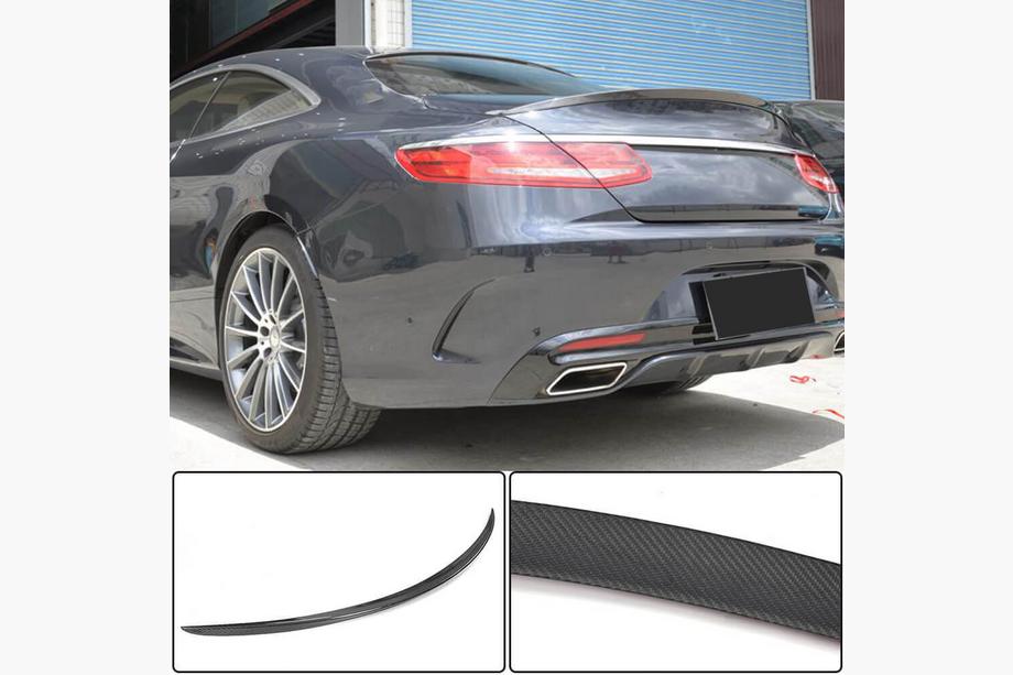 Mercedes S-class C217 Coupé 2014–2020 Spoiler V1 (coupé, kolfiber) Image