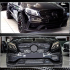 Mercedes GLE Coupé C292 2015–2019 Kolfiberinsatser för främre stötfångare (för GLE63 AMG) foto 6