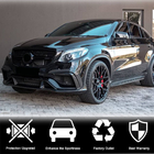 Mercedes GLE Coupé C292 2015–2019 Frontläpp till främre stötfångare (för GLE63 AMG, plast) foto 3
