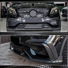 Mercedes GLE Coupé C292 2015–2019 Frontläpp till främre stötfångare (för GLE63 AMG, plast) foto 4