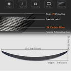 Mercedes GLE Coupé C292 2015–2019 Spoiler V2 (kolfiber) foto 7
