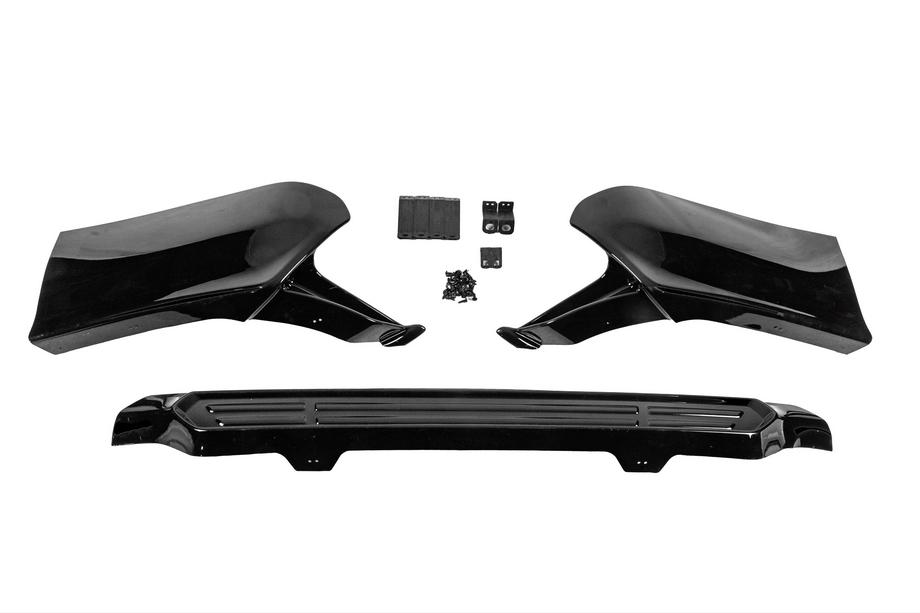 Toyota Land Cruiser Prado 150 2009–2023 Bakre diffusor i 3 delar TRD (för 2017+) Vit Foto 2