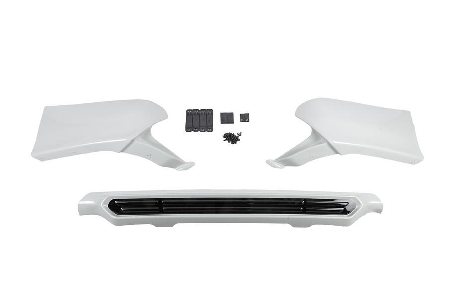 Toyota Land Cruiser Prado 150 2009–2023 Bakre diffusor i 3 delar TRD (för 2017+) Vit Foto 3