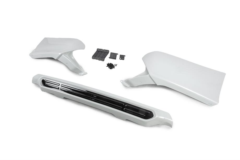 Toyota Land Cruiser Prado 150 2009–2023 Bakre diffusor i 3 delar TRD (för 2017+) Vit Foto 7
