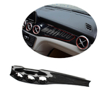 Mercedes GLA X156 2014–2019 Panel till mittkonsol (2014-2016, kolfiber) foto 1