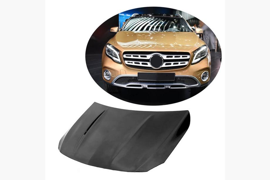 Mercedes GLA X156 2014–2019 Motorhuv V1 (Carbon) Image