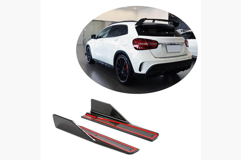 Mercedes GLA X156 2014–2019 Instegslister (för GLA45 AMG 2013-2016, kolfiber) Image