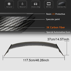 Mercedes GLA X156 2014–2019 Spoiler V1 (kolfiber) foto 5
