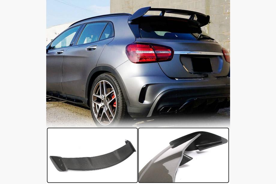 Mercedes GLA X156 2014–2019 Spoiler V2 (kolfiber) Image