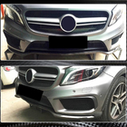 Mercedes GLA X156 2014–2019 Frontläpp till främre stötfångaren Lip (för GLA45 AMG 2013-2016, kolfiber) foto 4