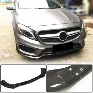 Frontläpp till främre stötfångaren Lip (för GLA45 AMG 2013-2016, kolfiber) foto 1