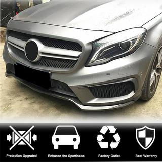 Frontläpp till främre stötfångaren Lip (för GLA45 AMG 2013-2016, kolfiber) foto 2