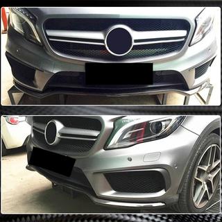 Frontläpp till främre stötfångaren Lip (för GLA45 AMG 2013-2016, kolfiber) foto 4