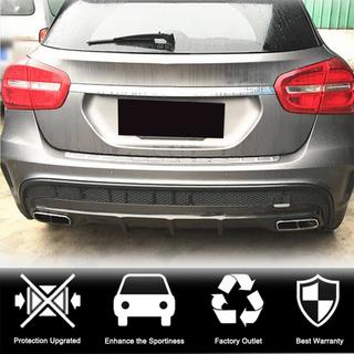 Bakre stötfångardiffusor (för GLA45 AMG, kolfiber) foto 2