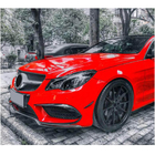 Mercedes E-klass Coupé C207 2010–2017 Kolfibertillägg till främre stötfångare (för AMG-Line 2014-2016) foto 2
