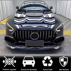 Mercedes AMG GT 4 X290 2018– Stötfångarinlägg (för GT43/GT50/GT53 2018-2022, kolfiber) foto 2