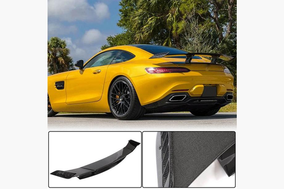 Mercedes AMG GT C190/R190 2014–2022 Spoiler V1 (för C190 2014-2019, kolfiber) Image