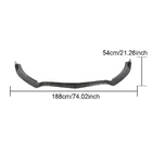 Mercedes AMG GT C190/R190 2014–2022 Frontläpp Lip (för GT R 2016-2019, kolfiber) foto 6