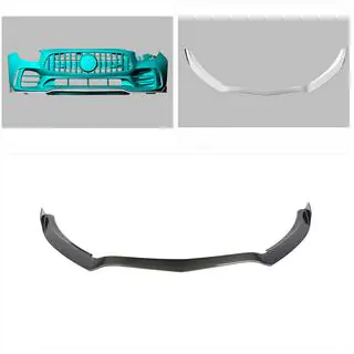 Frontläpp Lip (för GT R 2016-2019, kolfiber) foto 2