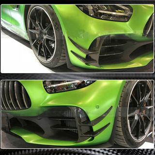 V2 påsatser till främre stötfångare (för GT R 2016-2019, torr kolfiber) foto 4