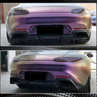Mercedes AMG GT C190/R190 2014–2022 Bakre stötfångardiffusor (för 2015-2017, kolfiber) foto 4