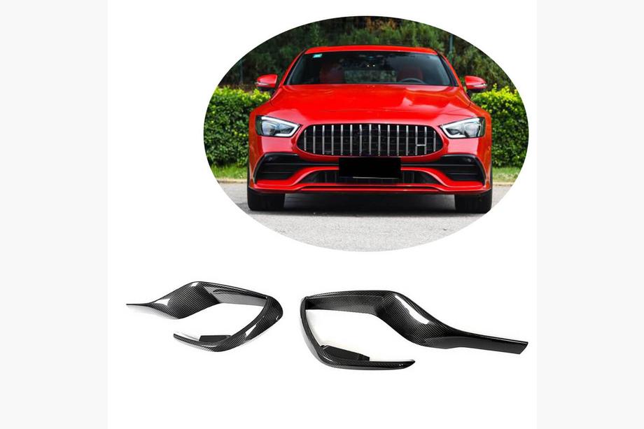 Mercedes AMG GT 4 X290 2018– Inlägg till främre stötfångare (för GT43/GT50/GT53 2018-2022, kolfiber) Image