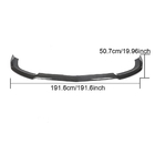 Mercedes AMG GT 4 X290 2018– Frontläpp Lip till främre stötfångare (för GT43/GT50/GT53 2018-2022, kolfiber) foto 6