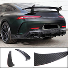 Mercedes AMG GT 4 X290 2018– Bakre stötfångarinsatser V1 (för GT63 2018-2022, kolfiber) foto 1