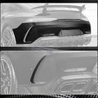 Mercedes AMG GT 4 X290 2018– Bakre stötfångarinsatser V1 (för GT63 2018-2022, kolfiber) foto 4