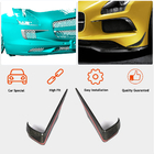 Mercedes SLS C197 2010–2014 Flap V2 frontstötfångarflaps (kolfiber) foto 2