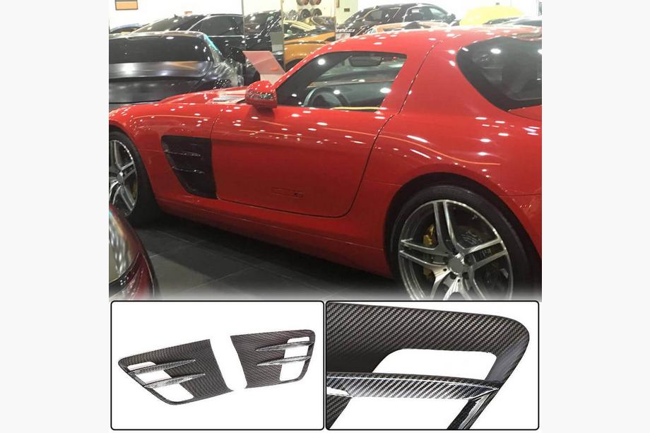 Mercedes SLS C197 2010–2014 Framskärmskåpor (Dry Carbon) Image