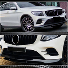 Mercedes GLC Coupé C253 2016–2023 Frontläpp till främre stötfångare (för AMG-Line/GLC43 AMG, kolfiber) foto 2