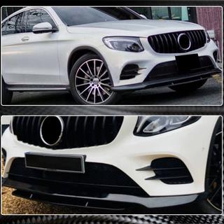 Frontläpp till främre stötfångare (för AMG-Line/GLC43 AMG, kolfiber) foto 2