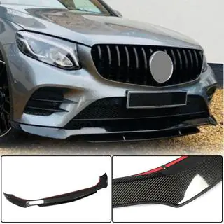 Frontläpp till främre stötfångare (för AMG-Line/GLC43 AMG, kolfiber) foto 1