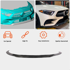 Mercedes CLS C257 2018– Frontläpp till främre stötfångare Lip (för AMG/AMG-Line 2018-2020, kolfiber) foto 2