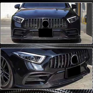 Frontläpp till främre stötfångare Lip (för AMG/AMG-Line 2018-2020, kolfiber) foto 4