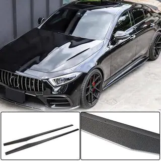 Sidokjolar V1 (för AMG/AMG-Line 2018-2020, kolfiber) foto 1