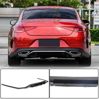 Bakre stötfångardiffusor V1 (för AMG-Line 2018-2020, kolfiber) foto 1
